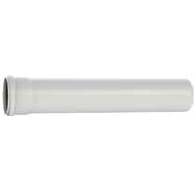 TUBO INNESTO 1/BICCHIERE MT 1 Ø 90 MM SILERE