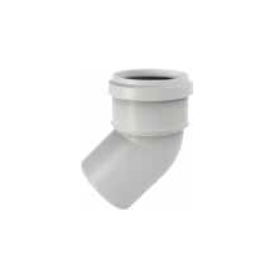 CURVA PP INNESTO 45° Ø 78 MM SILERE
