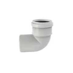 CURVA PP INNESTO 87° Ø 58 MM SILERE