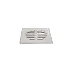 GRIGLIA INOX Ø 100X100 MM SCARICO A PAVIMENTO