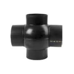 PEHD BRAGA 180° A SFERA 2 VIE Ø 110X110 MM