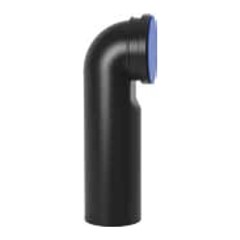 PEHD MANICOTTO CON CURVA SCARICO A PARETE Ø 90 MM