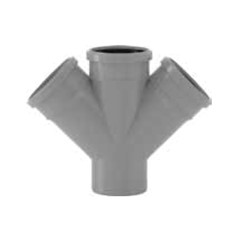 BRAGA DOPPIA A 67° INNESTO Ø 110X50 MM