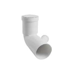CURVA WC CON ATTACCO DX INNESTO HTSBL Ø 110/40 MM