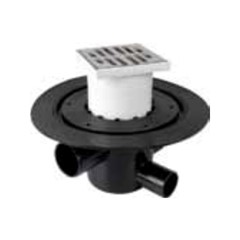 POZZETTO PEHD PIASTRA Ø 100X100 MM 3 US