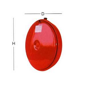 VASO ESPANSIONE PIATTO PER CALDAIE LT. 6