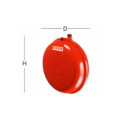 VASO ESPANSIONE BOMBATO PER CALDAIE LT. 8