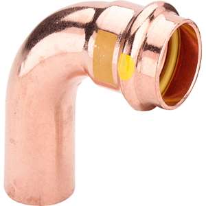 CURVA 90° 2616.1 IN RAME A PRESSIONE X GAS Ø 15 M/F