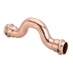 RACCORDO SORPASSO 2428 IN RAME X ACQUA Ø 15 F/F