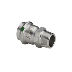 MANICOTTO F. 2311 INOX PRESSIONE X ACQUA Ø 18X1/2