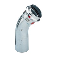 CURVA A 45° MF ZINCATA PRESTABO Ø 15 MM