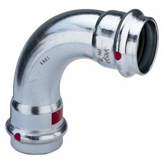 CURVA A 90° FF ZINCATA PRESTABO Ø 15 MM