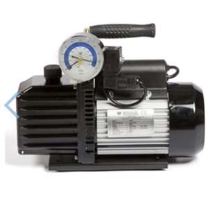 POMPA PER VUOTO 42 L/MIN 150 W CON VACUOMETRO