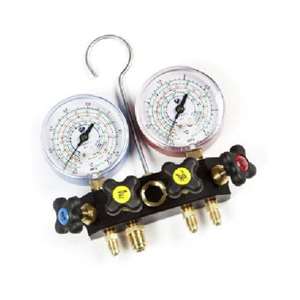 GRUPPO MANOMETRICO 4 VIE GAS MANOMETRI Ø 80 MM GAS R32/R410A