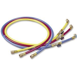 SET 3 TUBI FLESSIBILI E RUBINETTO GAS R410A/R32